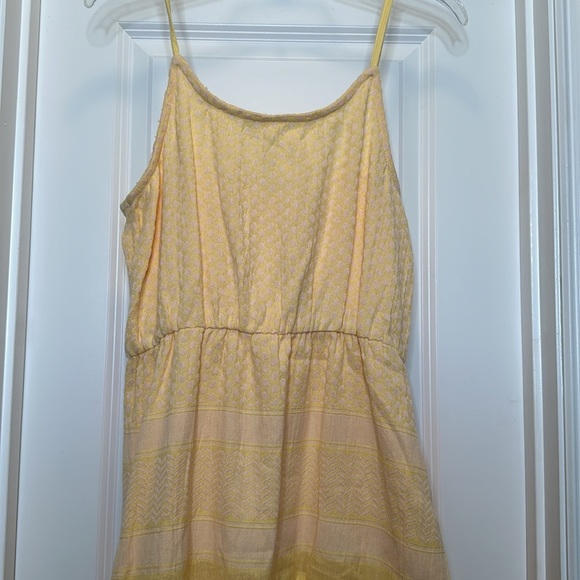 NEW SUMMERY COPENHAGEN Women's Rose Short Dress IN YELLOW‎ SIZE MEDIUM - Picture 4 of 12